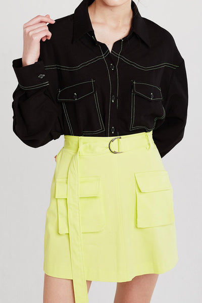 Ariana Utility Pocket Skirt