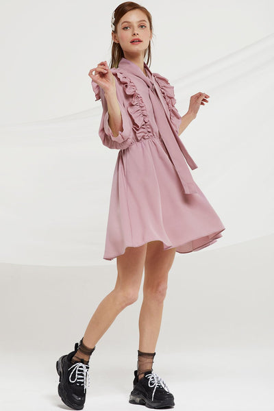 Meadow Frill Trim Dress