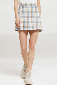 Aegle Multi Check Skort