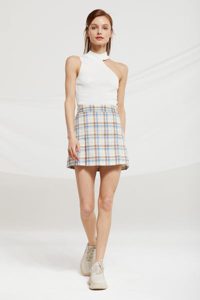 Aegle Multi Check Skort