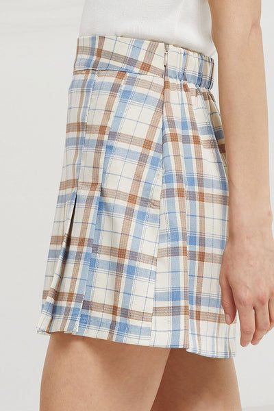 Aegle Multi Check Skort