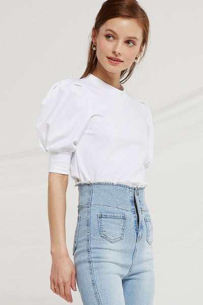 Holly Half Puff Sleeve Top