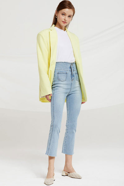 storets.com Siena Boyfriend Blazer in Candy Color