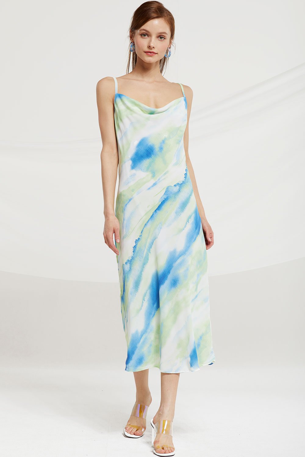 Avalynn Tie Dye Cami Dress