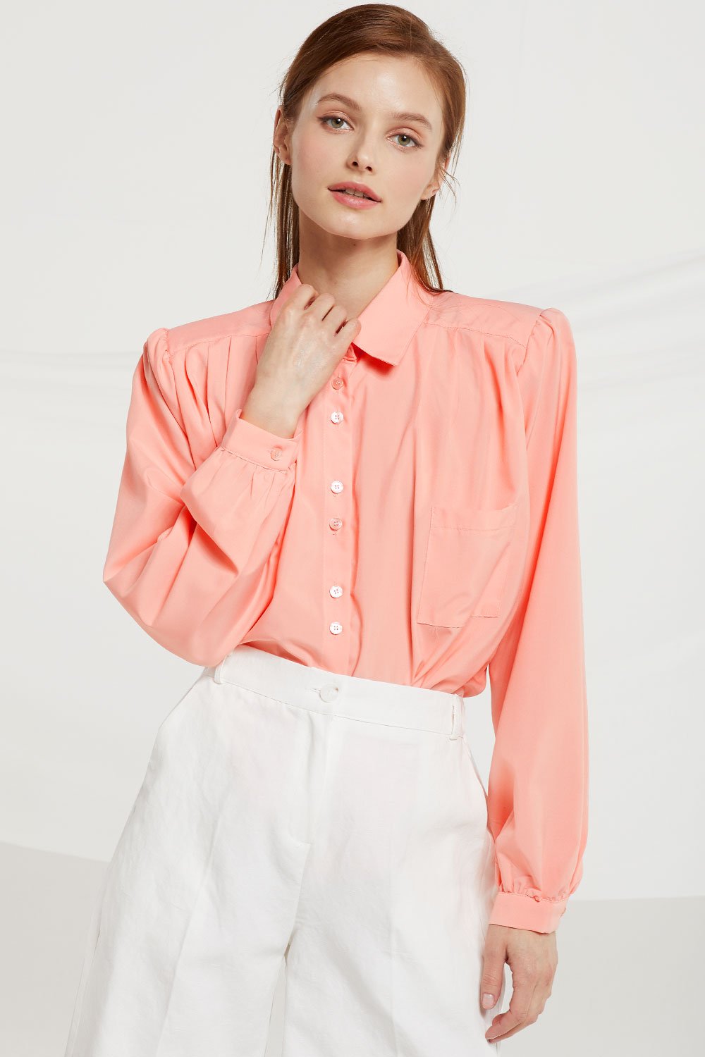 Serenity Volume Sleeve Shirt