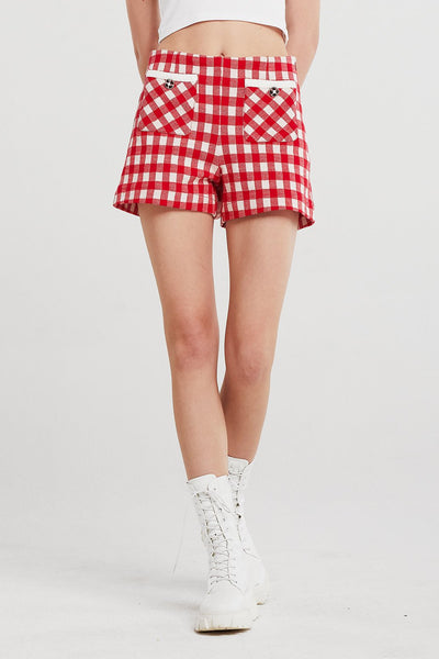 Alexa Gingham Shorts