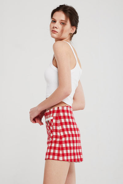 Alexa Gingham Shorts