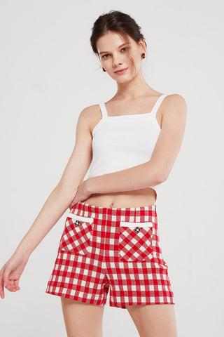 Alexa Gingham Shorts