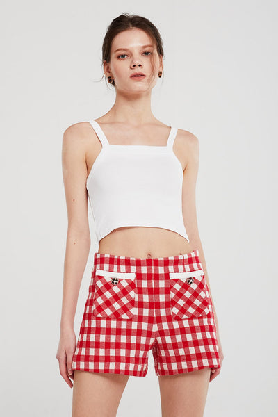 Alexa Gingham Shorts