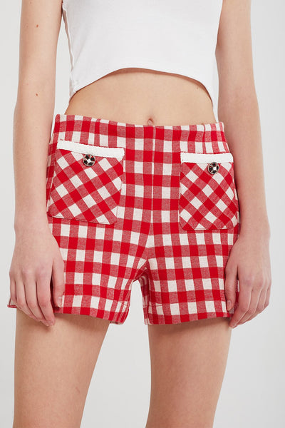 Alexa Gingham Shorts