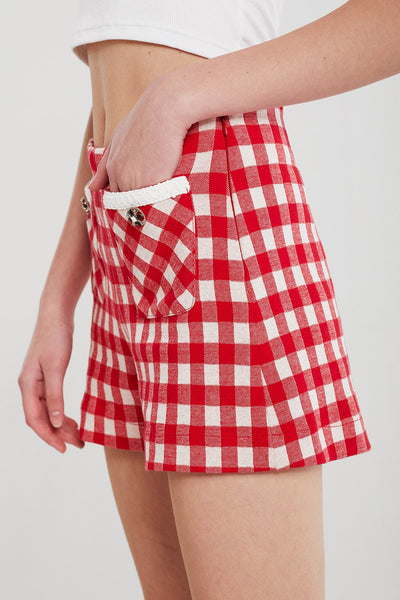 Alexa Gingham Shorts