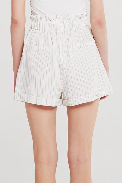 Sophie Striped Linen Shorts