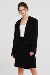 Allison Oversized Single Button Jacket