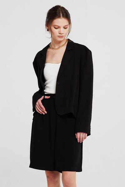 Allison Oversized Single Button Jacket