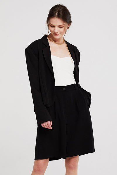 Allison Oversized Single Button Jacket