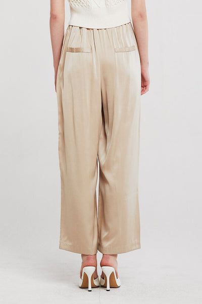 Elena Pintuck Flare Leg Pants