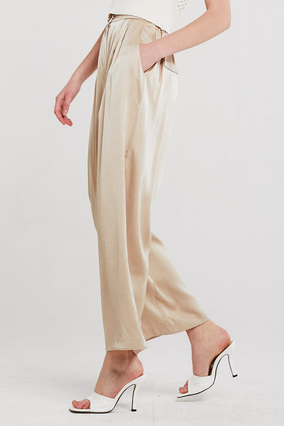 Elena Pintuck Flare Leg Pants