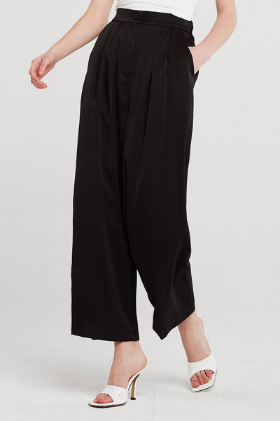 Elena Pintuck Flare Leg Pants