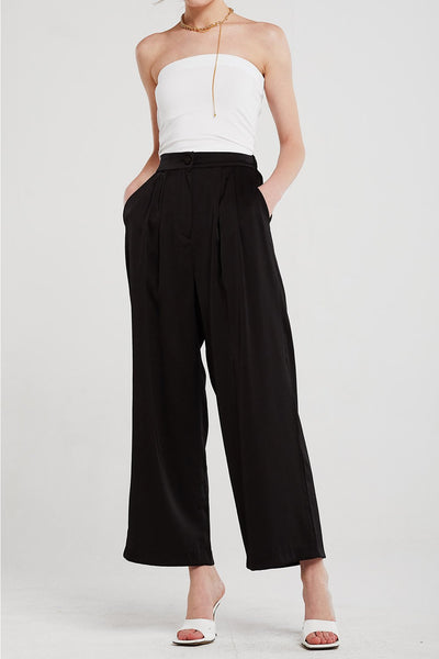 Elena Pintuck Flare Leg Pants