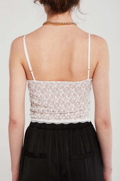 Rose Lace Cami Top