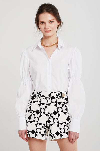 Hazel Bracelet Puff Sleeve Shirt