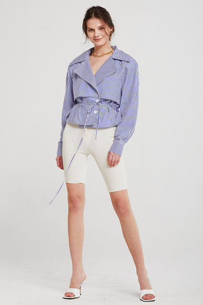 Skylar Trench Detail Shirt