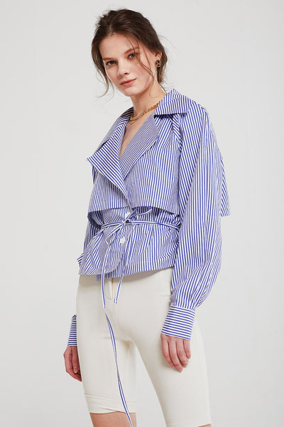 Skylar Trench Detail Shirt