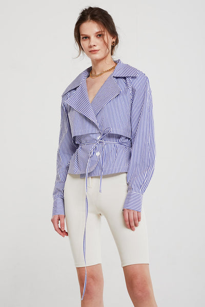 Skylar Trench Detail Shirt