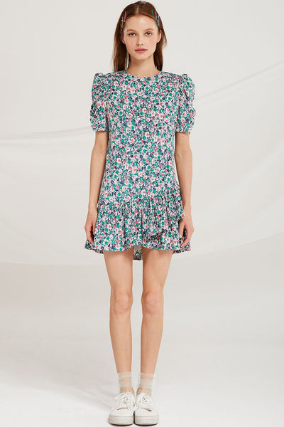 Noa Tulip Hem Floral Dress