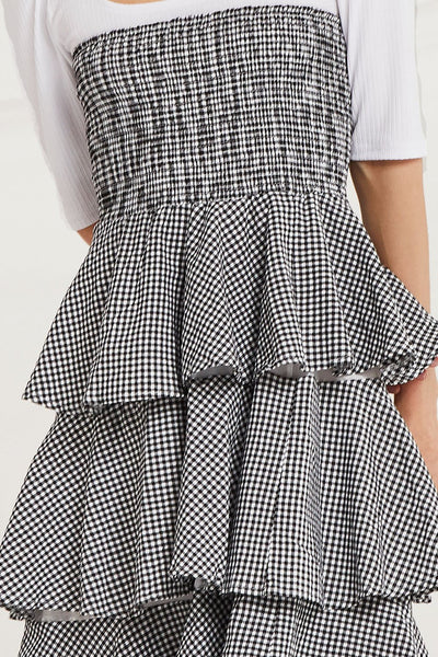 Lara Gingham Check Cancan Dress