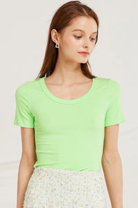 Thalia Scoop Neck Top by STORETS