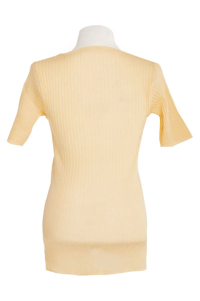 Aya Sheer Rib Knit Top