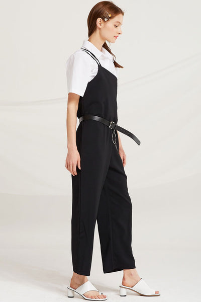 Lyra Asymmetric Shoulder Jumpsuit