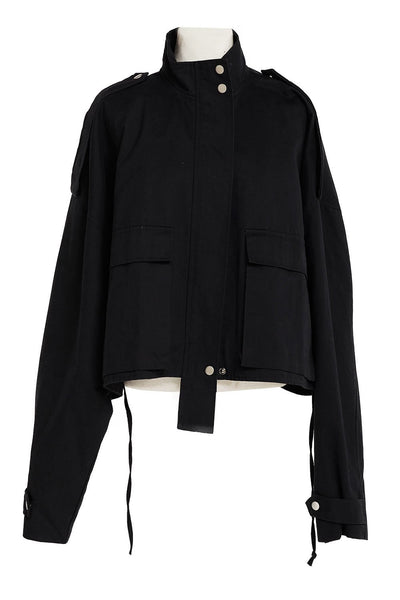 Jaelynn Cropped Utility Jacket