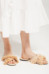 Fringe Flip Flops by STORETS