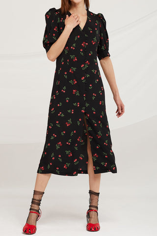 Addison Cherry Berry Dress by STORETS