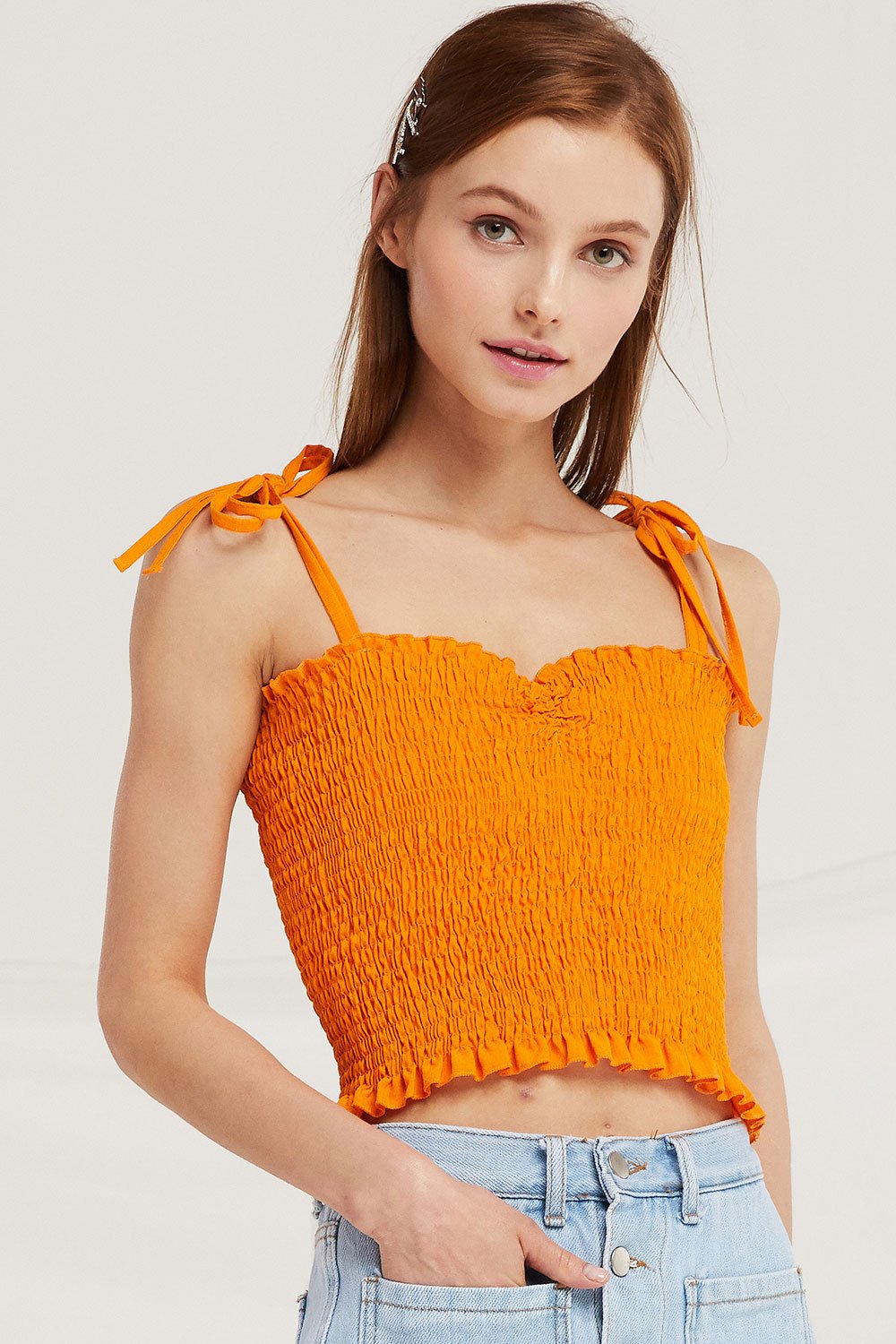 Katherine Frill Smocked Tank Top