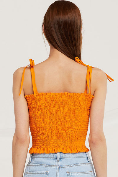 Katherine Frill Smocked Tank Top