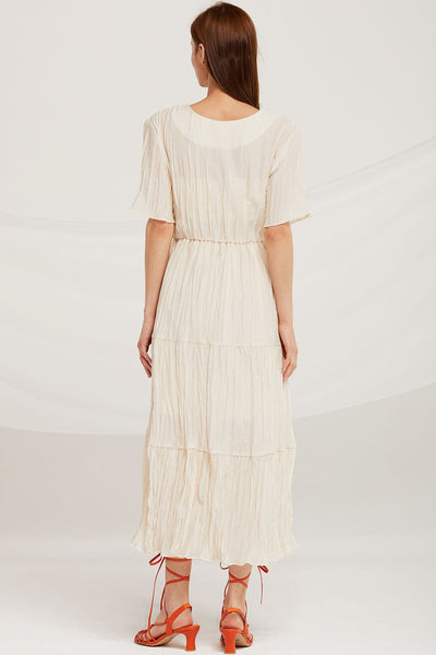 Mia Crinkle Maxi Dress