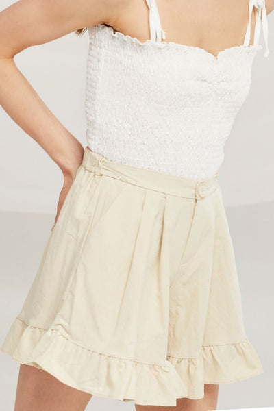 Jade Frill Hem Shorts