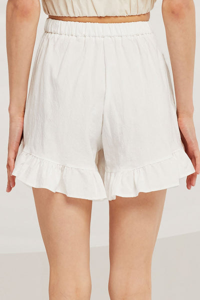 Jade Frill Hem Shorts