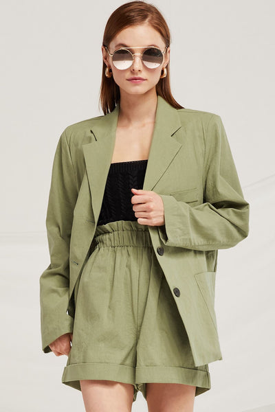 Madeline Oversized Linen Jacket