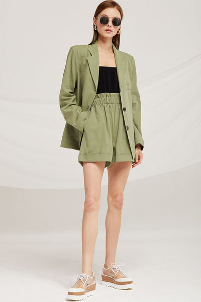 Madeline Oversized Linen Jacket