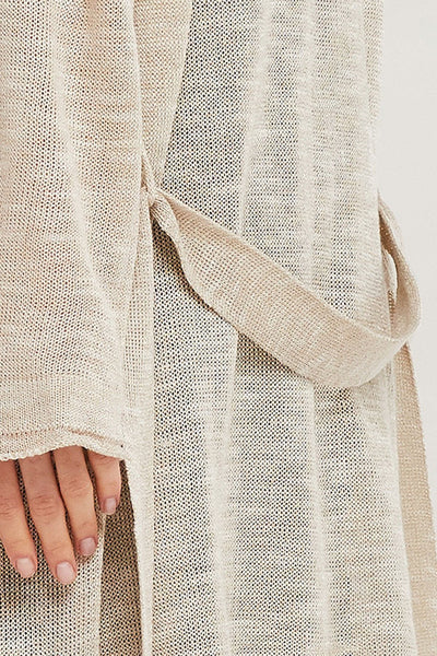 Hazel Summer Knit Long Cardigan