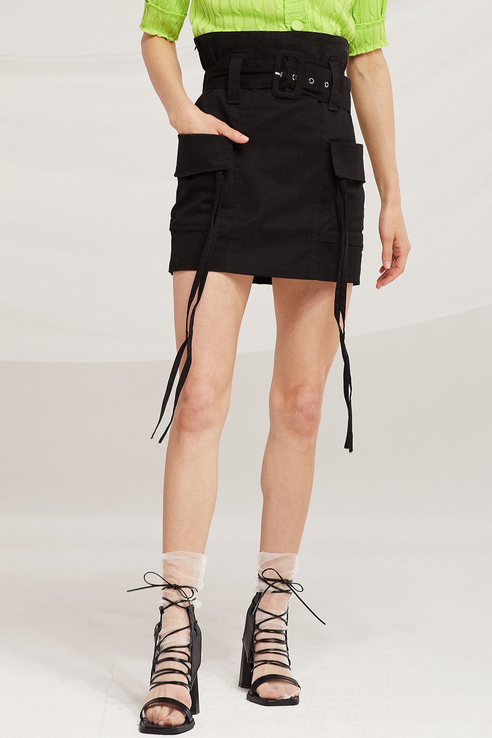 Cora Cargo Mini Skirt