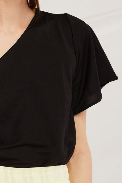 Audrey One Shoulder Tie Top