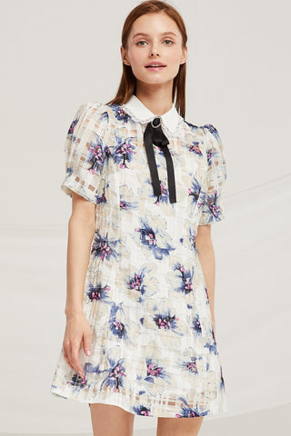 Madison Floral Organza Dress by STORETS