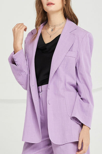 Alana Oversized Linen Jacket by STORETS