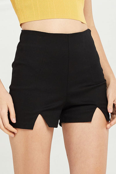 Mariah Shorts w/ Triangle Cut Hem