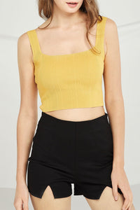 Cecilia Square Neck Tank Top by STORETS